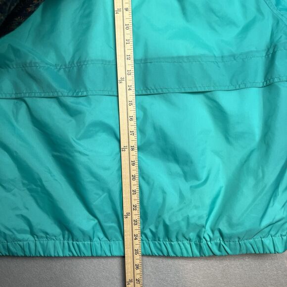 VTG Women's PACIFIC TRAIL Teal Windbreaker Hiking Jacket, Sz XL Gorpcore‎ - Picture 8 of 11